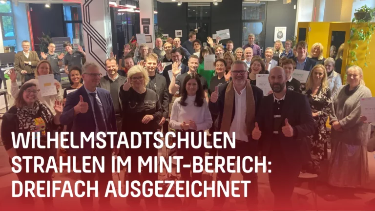 Wilhelmstadtschulen strahlen im MINT-Bereich: Dreifach ausgezeichnet 1 wilhelmstadtschulen strahlen im mint bereich dreifach ausgezeichnet